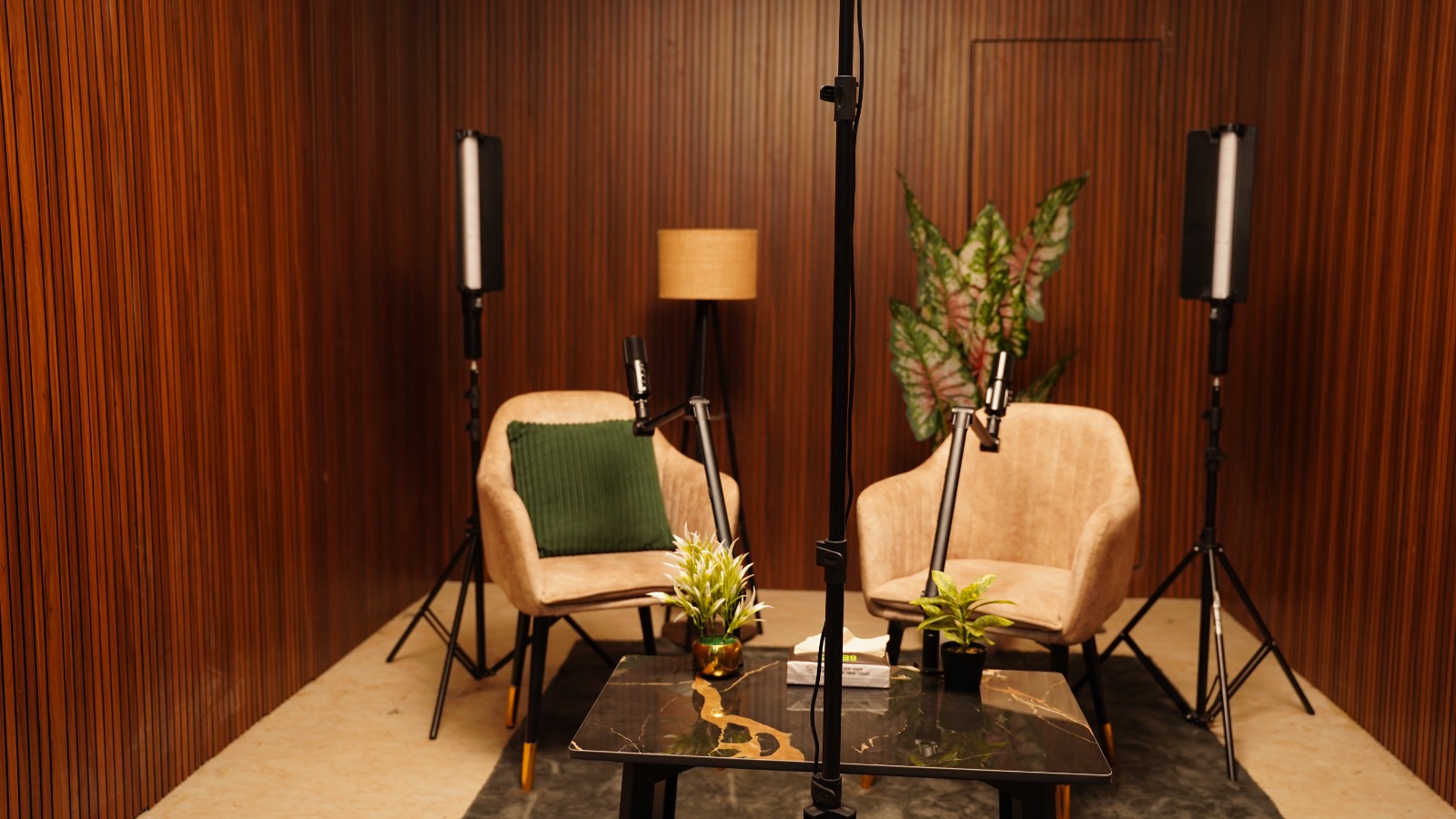 Podcast Studio Setup - Content Production by Corporate Thalam